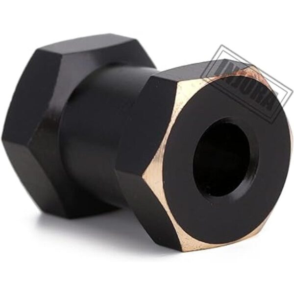 INJORA Hub hexagonal RC de 0.472 in con ruedas de latón_3