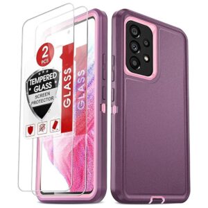 LeYi Funda A53 5G funda para Samsung A53 5G con paquete_1