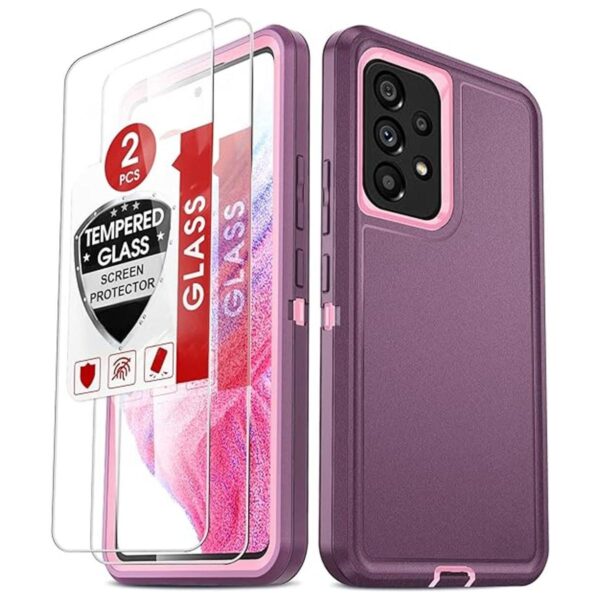 LeYi Funda A53 5G funda para Samsung A53 5G con paquete_1