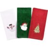 Christmas Hand Towels 3 Packs Decorative Dish Towels Set