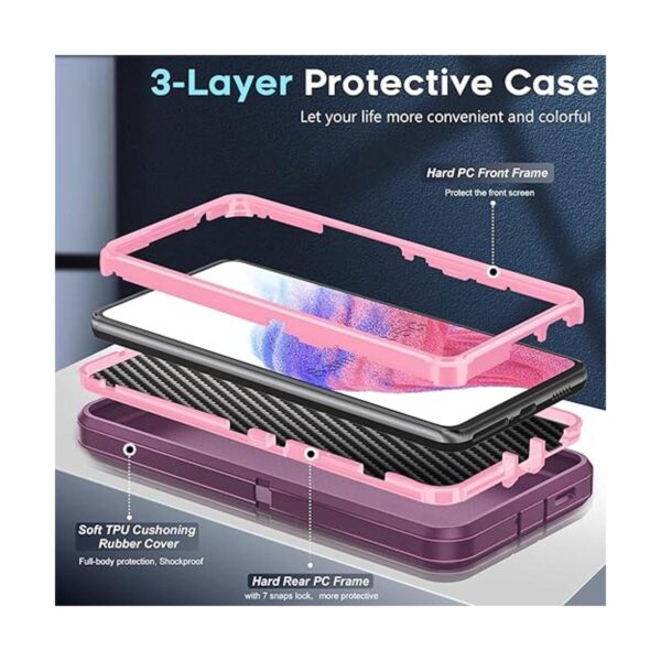 LeYi Funda A53 5G funda para Samsung A53 5G con paquete_2
