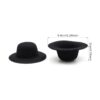 LEKAI 12 sombreros de fieltro en miniatura para muñecas