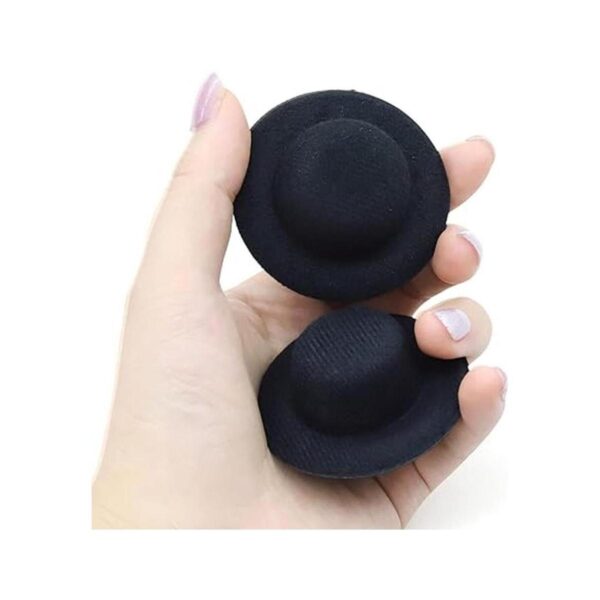 LEKAI 12 sombreros de fieltro en miniatura para muñecas