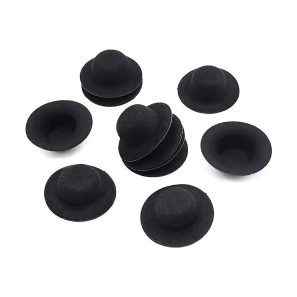 LEKAI 12 sombreros de fieltro en miniatura para muñecas