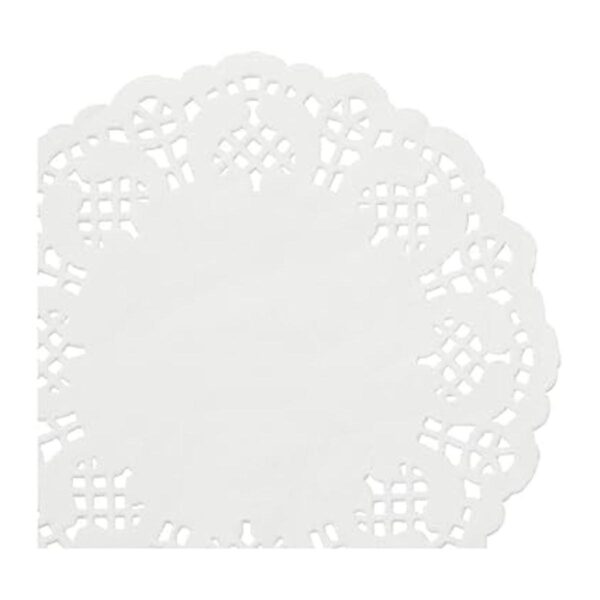 Juvale Paquete de 1000 mini paños de encaje de papel