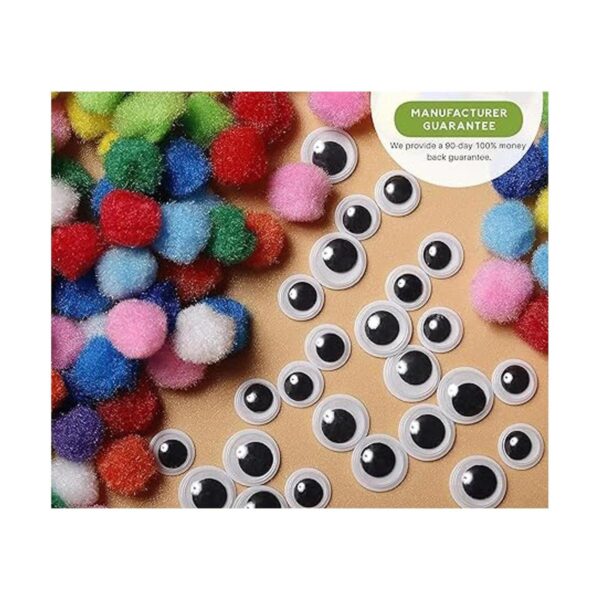 Incraftables 1500 pompones con ojos de Google. El mejor