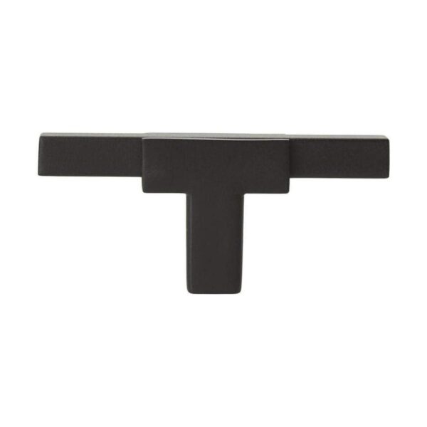 Amerock Pomo para gabinete negro matenegro mate 258