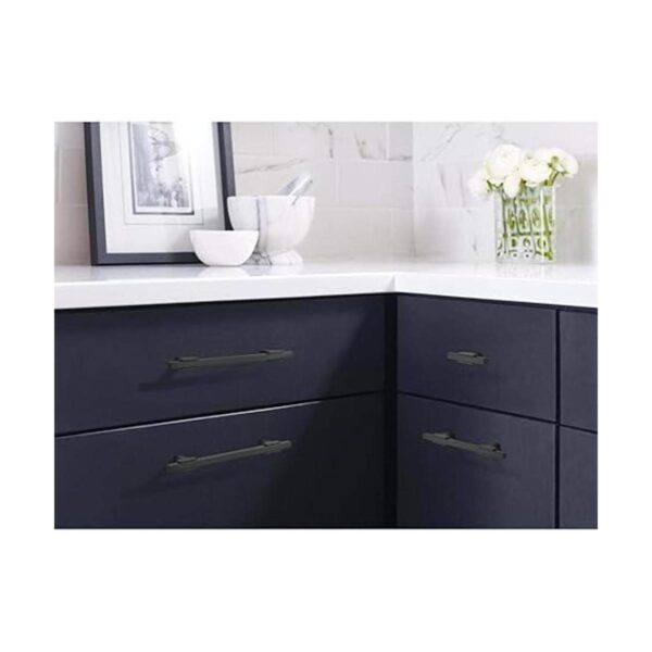 Amerock Pomo para gabinete negro matenegro mate 258