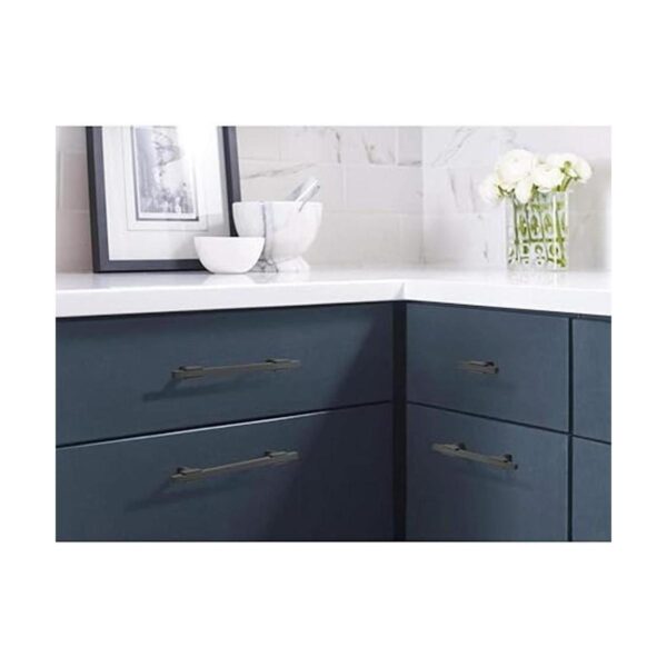 Amerock Pomo para gabinete negro matenegro mate 258