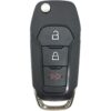 Funda plegable para llave de coche con llave de entrada_1