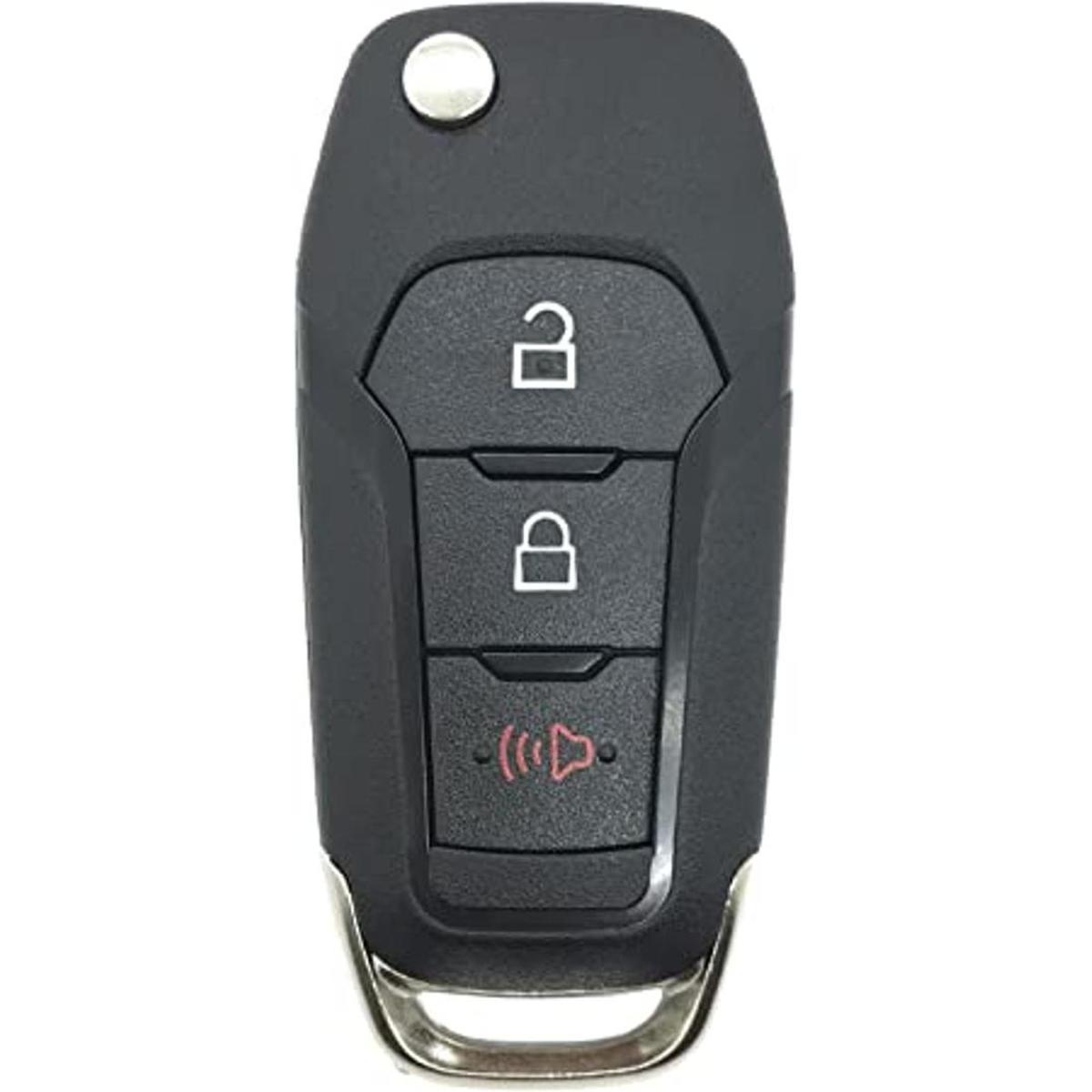 Funda plegable para llave de coche con llave de entrada