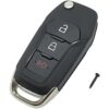 Funda plegable para llave de coche con llave de entrada_3