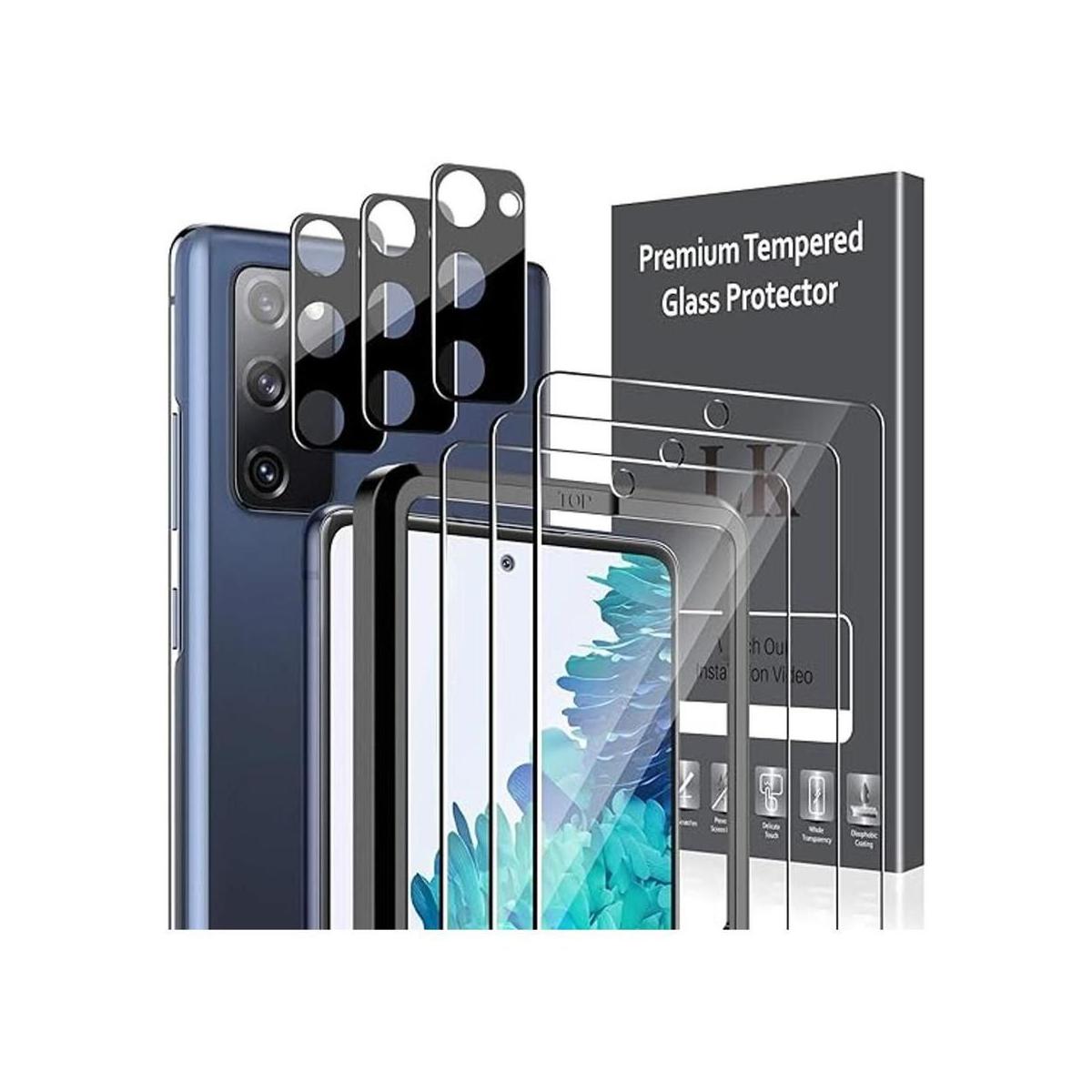 LK Paquete de 3 protectores de pantalla para Samsung