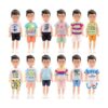 Joyfun 12 piezas de ropa y accesorios para muñecas