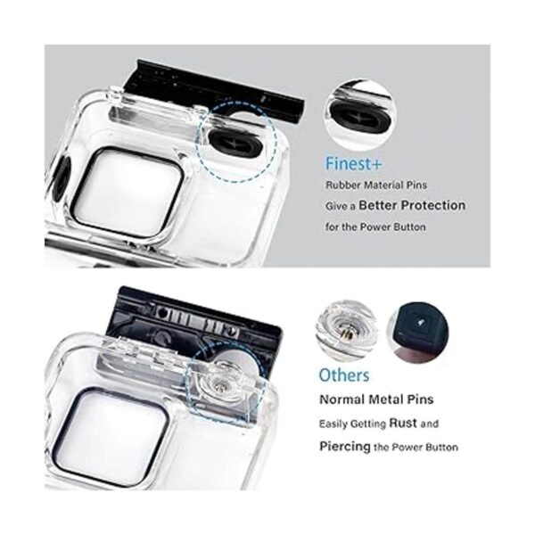 FINEST 60m Waterproof Housing Case for GoPro Hero 8 Black_3