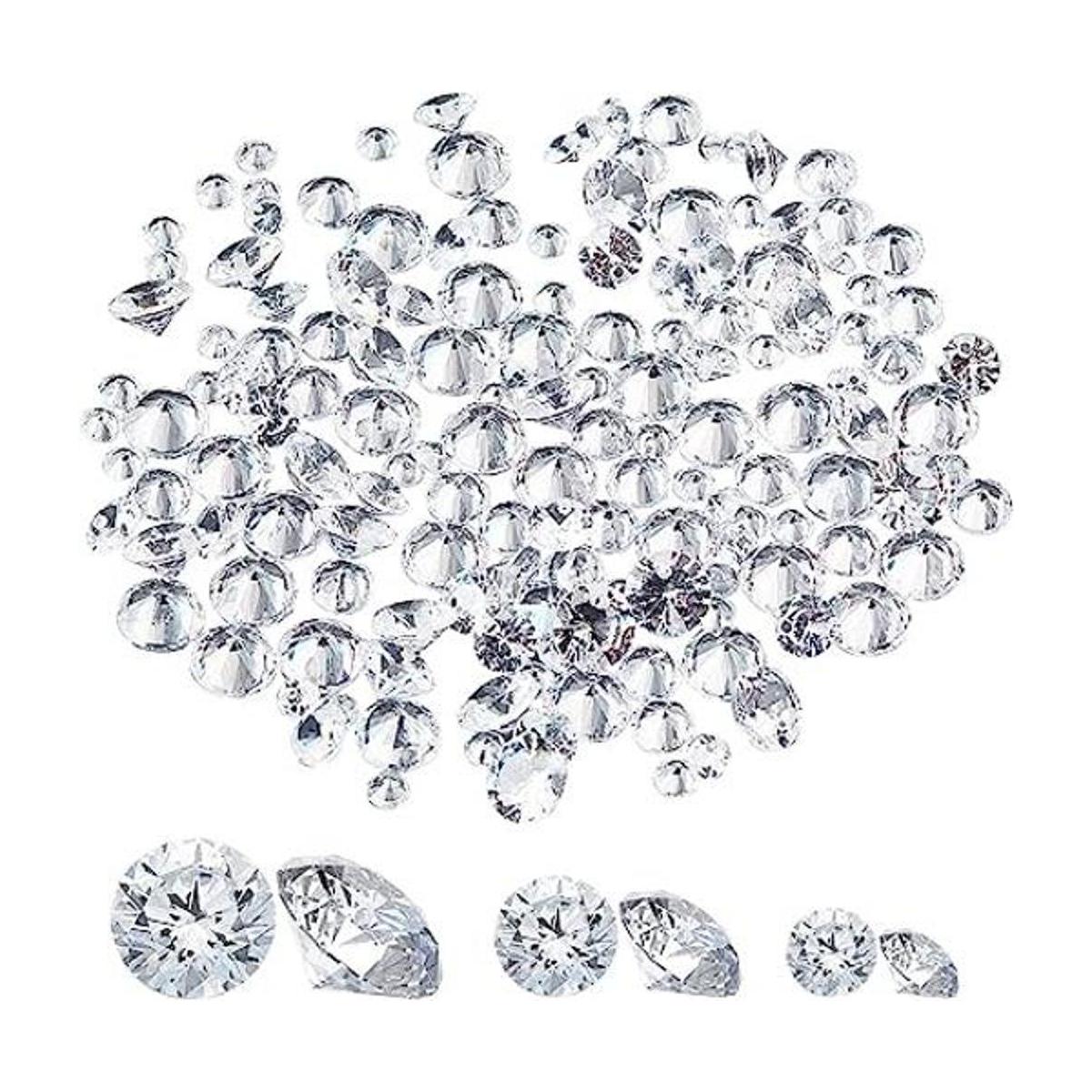 PandaHall 150 piezas de circonitas cúbicas en forma de