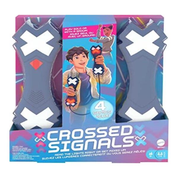 Mattel Games Juego electrónico de señales cruzadas con par_1
