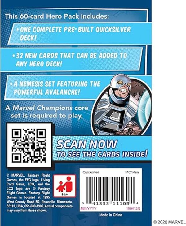 Marvel Champions The Card Game Quicksilver Hero Pack_2