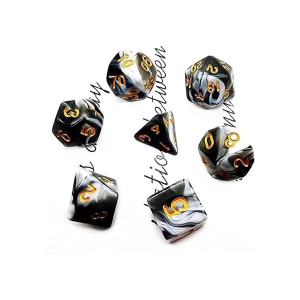 Juego de dados DND 3 juegos de dados poliédricos para_2