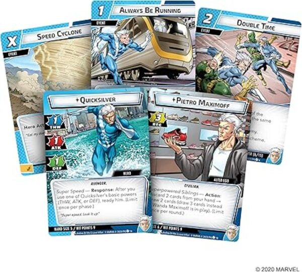 Marvel Champions The Card Game Quicksilver Hero Pack_3