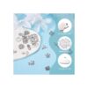 Craftdady 100 colgantes de acero inoxidable surtidos de_2
