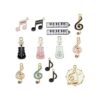 36 dijes de instrumentos de notas musicales esmaltadas_1