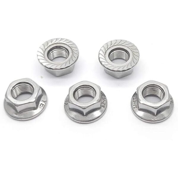 M10x1.0.000 in 304 Acero inoxidable hilo fino brida_2