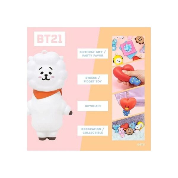 BT21 Auténtica cadena de bolas blandas de tiro lento_2