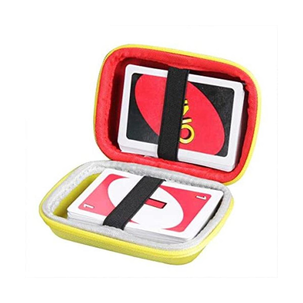 Anleo Funda rígida de viaje para juego de cartas Mattel