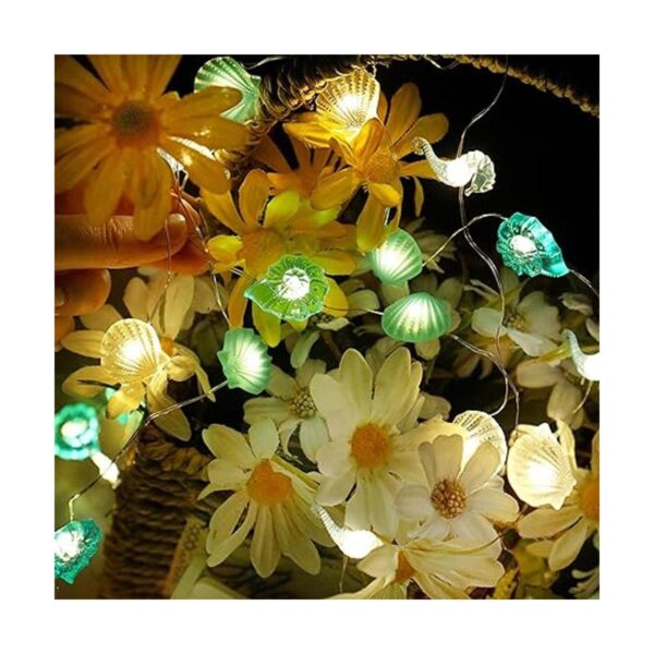 Guirnalda de luces de hongos 40 luces LED de 13 pies