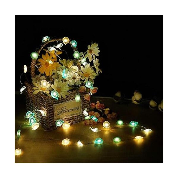 Guirnalda de luces de hongos 40 luces LED de 13 pies