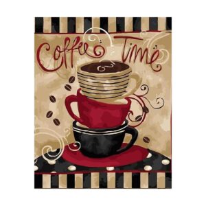LukFun Pintura por números para adultos pintura al óleo