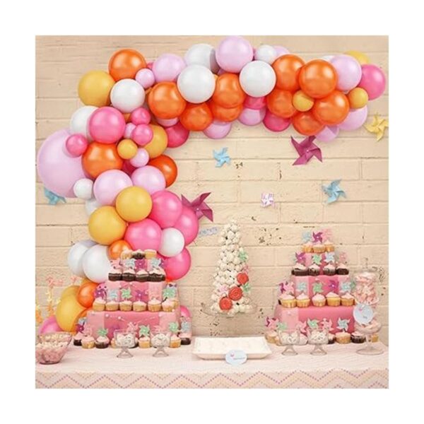 Kit de arco de guirnalda de globos rosados kit de arco de
