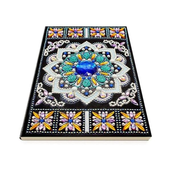 DIY 5D Diamond Painting Mandala Notebook Kits Cover Cuero