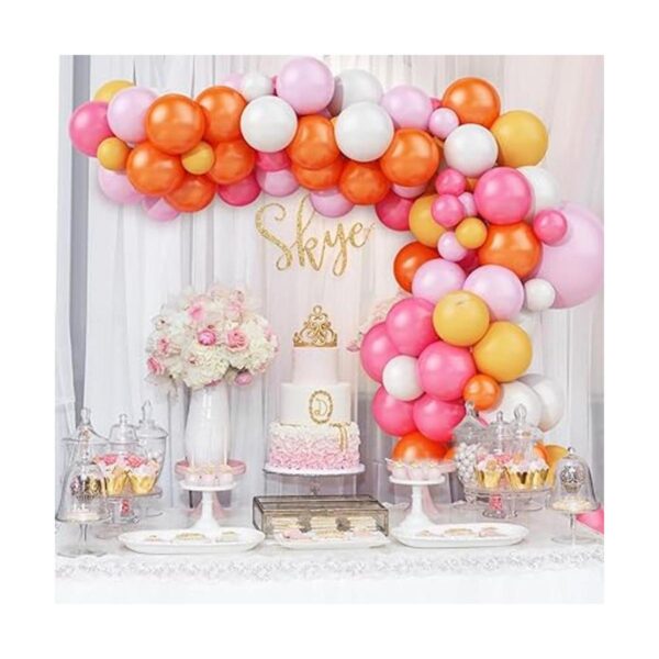 Kit de arco de guirnalda de globos rosados kit de arco de