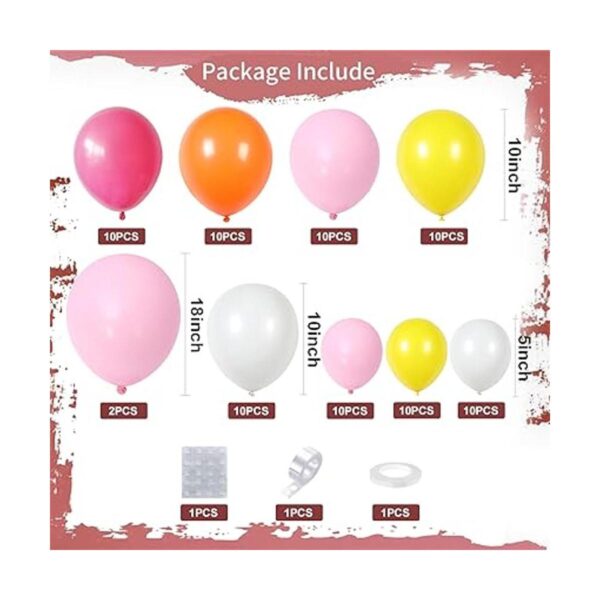 Kit de arco de guirnalda de globos rosados kit de arco de