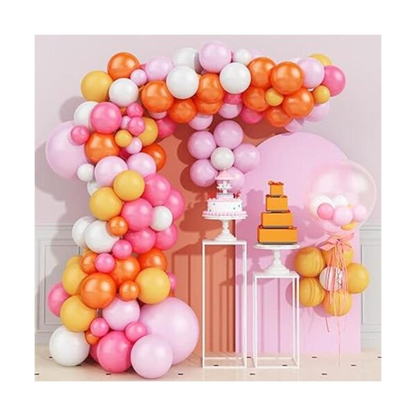 Kit de arco de guirnalda de globos rosados kit de arco de