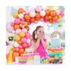Kit de arco de guirnalda de globos rosados kit de arco de