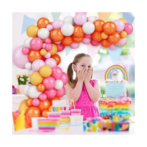 Kit de arco de guirnalda de globos rosados kit de arco de