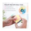 FOOZZILLA Speed Cube de 3 x 3 para niños y adultos cubo_4