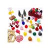 EBOOT 96 Pieces Mini Christmas Knit Hats Craft Knitting