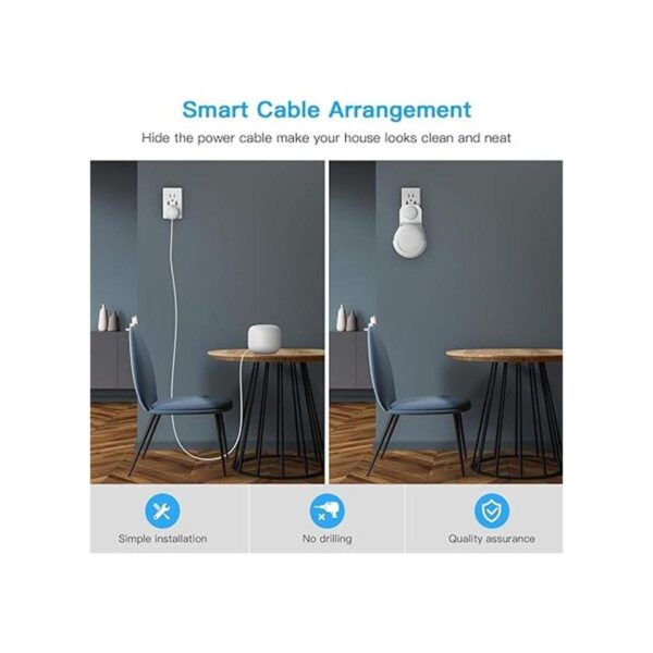 HOLACA Soporte de pared para Google Nest WiFi Router_5
