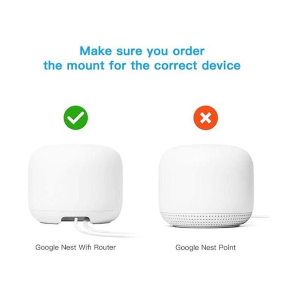 HOLACA Soporte de pared para Google Nest WiFi Router_2