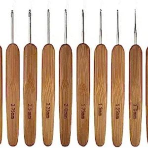 Katech 10 ganchos de ganchillo ergonómicos agujas de