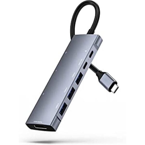 Hub USB C 4K a 60Hz Adaptador HDMI concentrador USB C 9_1