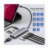 Hub USB C 4K a 60Hz Adaptador HDMI concentrador USB C 9_2