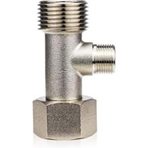 FERCAISH Adaptador de cabezal de ducha de latón 78 T