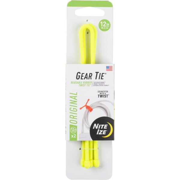 Nite IZE GT62PK01 Original Gear Rubber Twist Tie 6_1