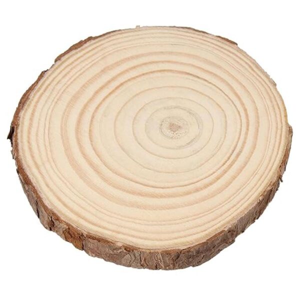 JOIKIT 8 rebanadas de madera natural de 6 a 7 pulgadas_4