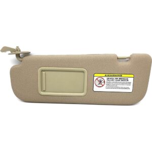 Ezzy Auto Visera parasol izquierdo beige compatible con_1